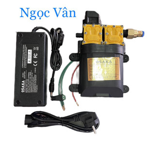 Máy bơm đôi mini OSAKA 12V, máy tăng áp lực nước, phun sương, tự động hút và ngắt nước
