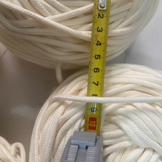 Dây macrame làm túi xách macrame 5mm màu kem ngà
