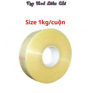   1kg  Cuộn băng keo băng dính 1kg 1cuộn loại dai  độ dính cao 