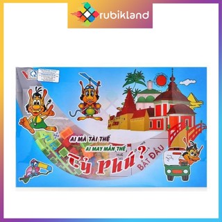   Vĩnh Phát  Bộ Cờ Tỷ Phú Tỉ Phú Loại Lớn 40cm Đẹp Hugo Dễ Thương Đồ Chơi Trẻ Em Xả Stress Giải Trí 