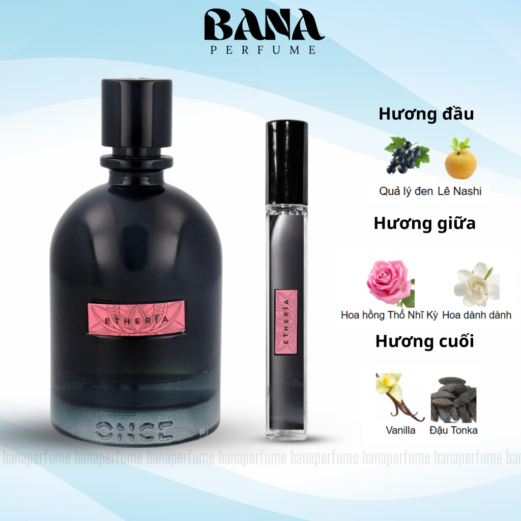 10ml | Nước Hoa Nữ Once Etheria Eau de Parfum Intense