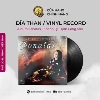 Đĩa than Việt Nam album Sonatas - Khánh Ly, Trịnh Công Sơn vinyl record