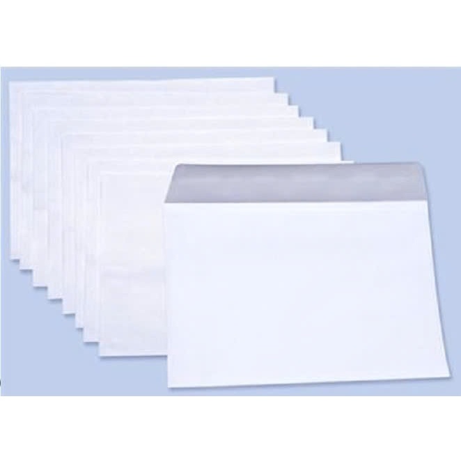 Phong bì trắng A5, A6, (100 chiếc/tập)