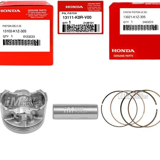 PIS TON BẠC AB 125 / ( 2023 - 2025 ) 4 VAL / SH 125 (2020 - 2025) / LEAD 2021 - 2025 ( 4 VAL ) SH MO