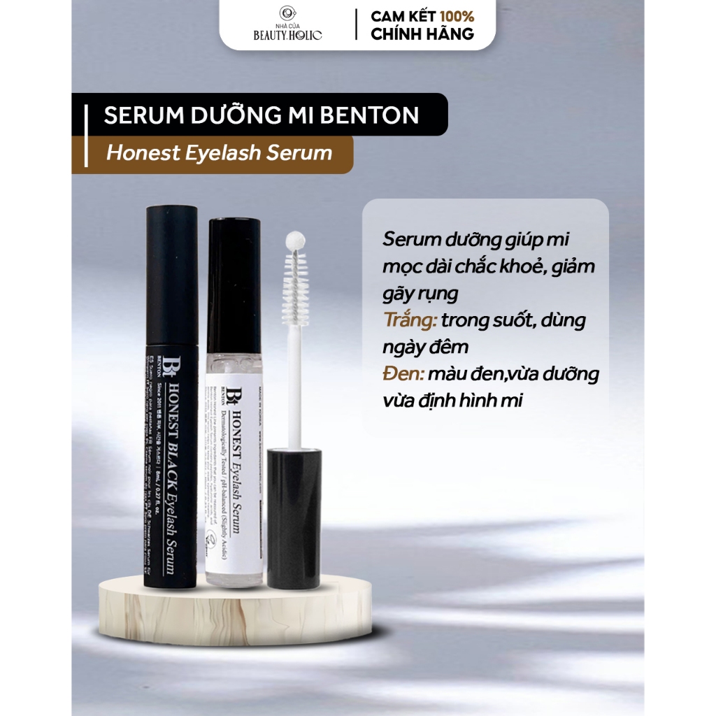 Serum dưỡng mi BENTON HONEST EYELASH SERUM