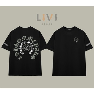 Áo Thun Chrome Hearts Hommecrazy Cotton Cao Cấp Form Rộng - LiVi Store