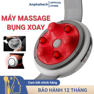  Máy Massage Bụng Xoay RL-116 Đai Massage Giảm Mỡ Bụng Xoay Kết Hợp Với Làm Nóng Máy Massage Đa Năng Giảm Đau Nhức 