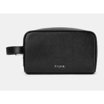 Túi Clutch Cầm Tay Nam Da Bò Taiga Cao Cấp FRANK MASON TRAVEL POUCH Nhiều Ngăn Sang Trọng Tiện Dụng