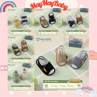  Giày tập đi UALA ROGO đế cao su non chống trơn trượt cho bé trai UR5664,65,66,67,68,69 