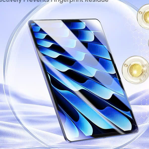 Kính cường lực IPad Air 7 M3 11 inch 2025 trong suốt khoe màu máy (tnkn)