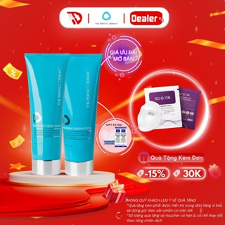 Bộ sữa tắm và sữa dưỡng thể làm sáng da 15% Glycolic Acid The Perfect Body Lotion & Body Wash