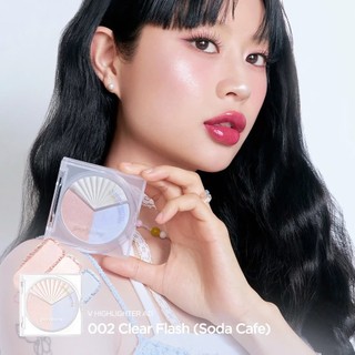 Phấn Bắt Sáng Peripera Ink V Highlighter 3 ô