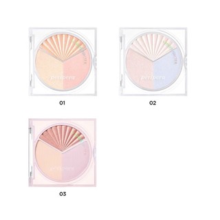 Phấn Bắt Sáng Peripera Ink V Highlighter 3 ô