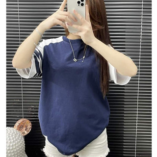 Áo thun tay nữ lỡ form rộng chất cotton khô 3158 phong cách Hàn Quốc THUUNISEX M1789