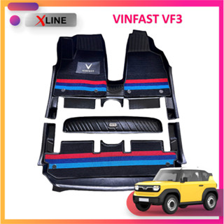   TẶNG LÓT CỐP  Thảm lót sàn VINFAST VF3 thương hiệu X-LINE thiết kế tràn viền 