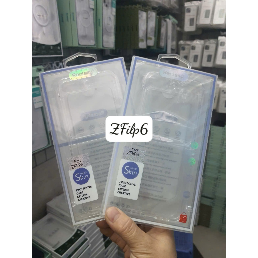 Ốp lưng trong cứng chính hãng Real Sky cho samsung ZFLIP 6, Z FOLD 6