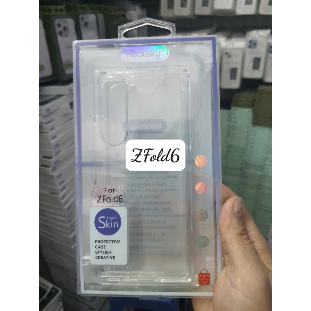 Ốp lưng trong cứng chính hãng Real Sky cho samsung ZFLIP 6/ Z FOLD 6