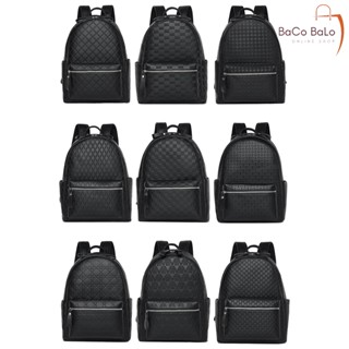 Balo Da Đi Học Size 40cm - Mã 888, Vừa A4 Atlat Laptop 14ich, Chất Liệu Da PU, Hàng Quảng Châu