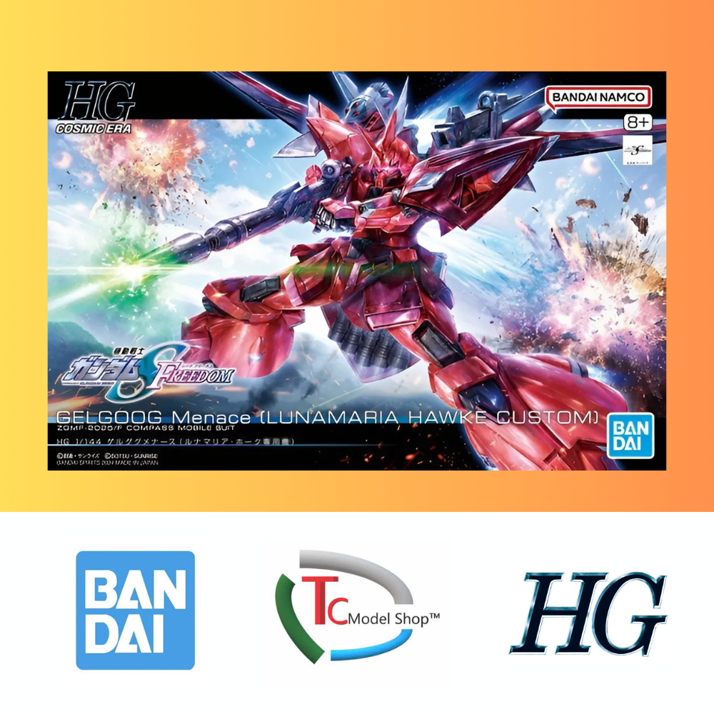 Mô hình lắp ráp HG 1/144 - GELGOOG MENACE (Lunamaria Hawke Custom) chính hãng Bandai
