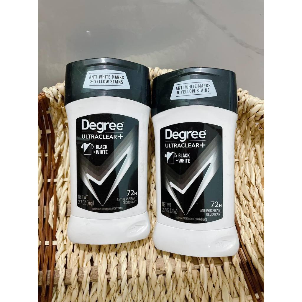 Lăn Khử Mùi Cho Nam Degree Men Black & White UltraClear Antiperspirant Deodorant (48h) của Mỹ
