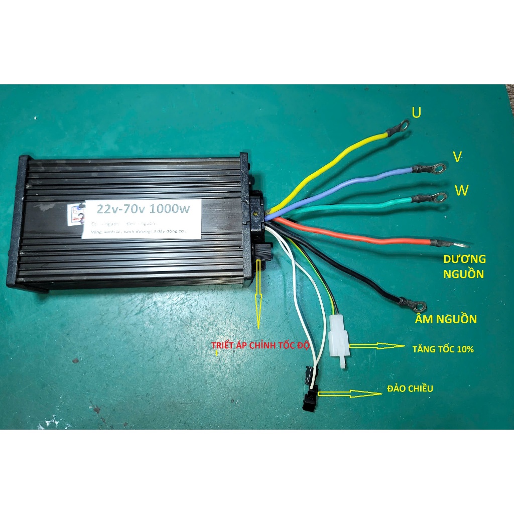 ic xe điện 350w tới 1500w đa năng, đã mod 8vol đến 70vol chạy động cơ không chổi than( ic tháo xe)