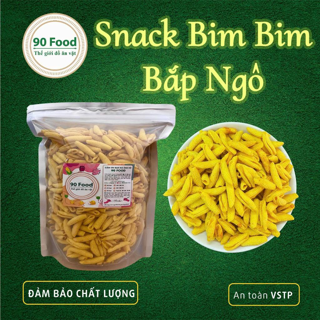 Snack Trái Bắp Ngô 90 Food giòn tan thơm ngon nhức nách