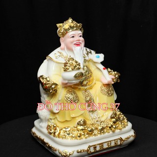 [ CAO 20 CM ] THẦN TÀI THỔ ĐỊA MÀU VÀNG [COMPOSITE + BỘT ĐÁ  ]