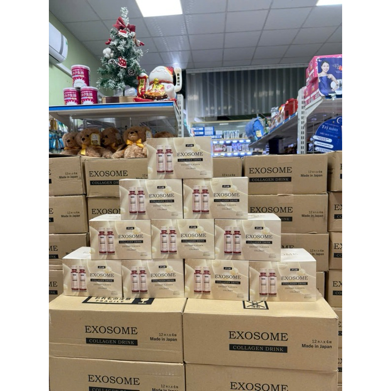 Nước uống Exosome Collagen Return JTLAB Nhật Bản hộp 10 ống