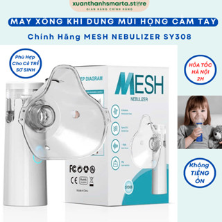 Máy xông khí dung Mesh Nebulizer SY308 cầm tay - Khí dung mũi họng cho cả người lớn và trẻ nhỏ