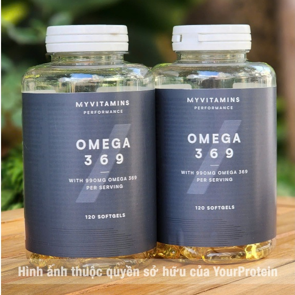 Viên uống Omega 3-6-9 Myvitamins - 120 viên