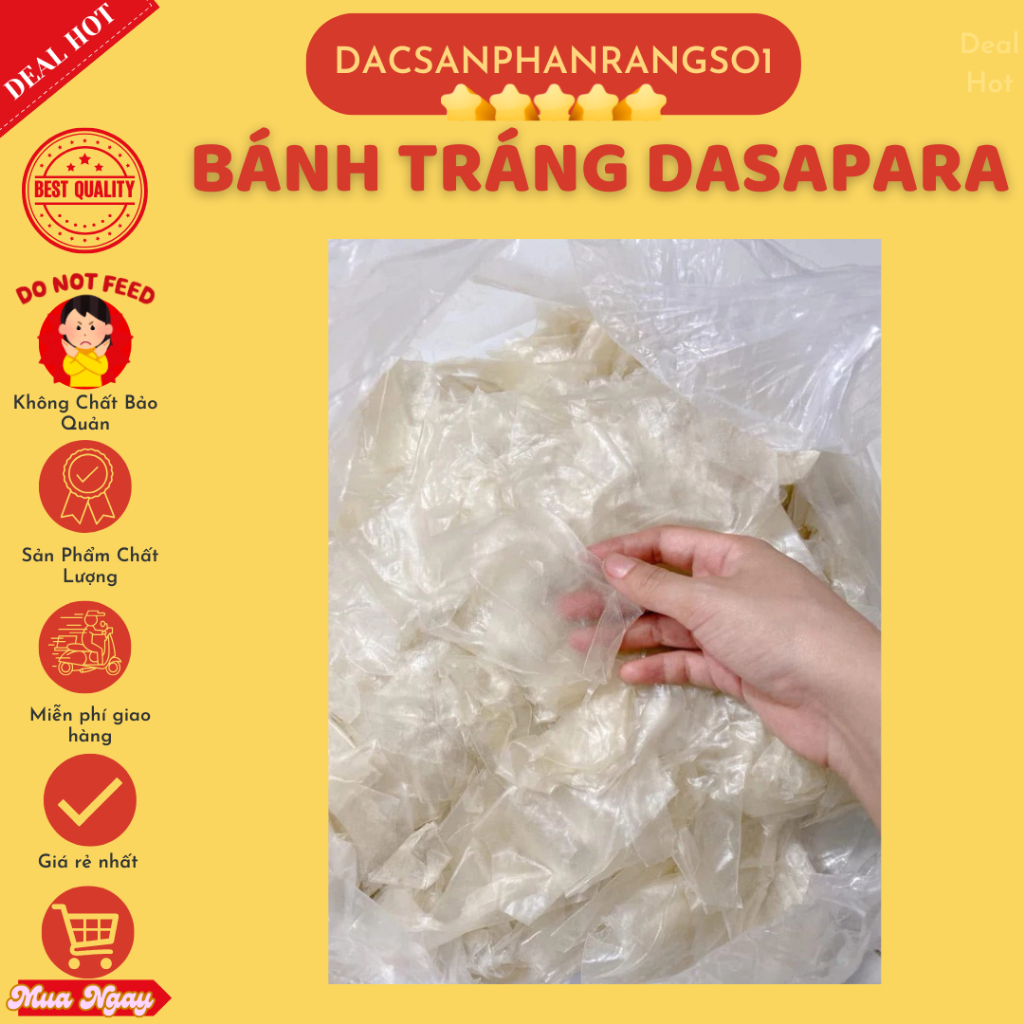 1KG BÁNH TRÁNG RÌA Ủ BƠ THƠM BƠ MỀM DỄ GỠ ( ĐỌC THÔNG TIN SẢN PHẨM )