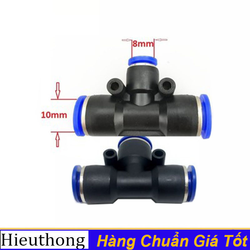 Khớp nối nhanh Tê lệch 8-6-8,10-8-10, 12-8-12
