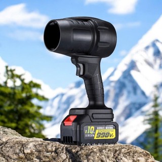  Máy thổi gió phản lực siêu mạnh động cơ không chổi than 1050w-28000rpm dùng chân pin phổ thông M21 