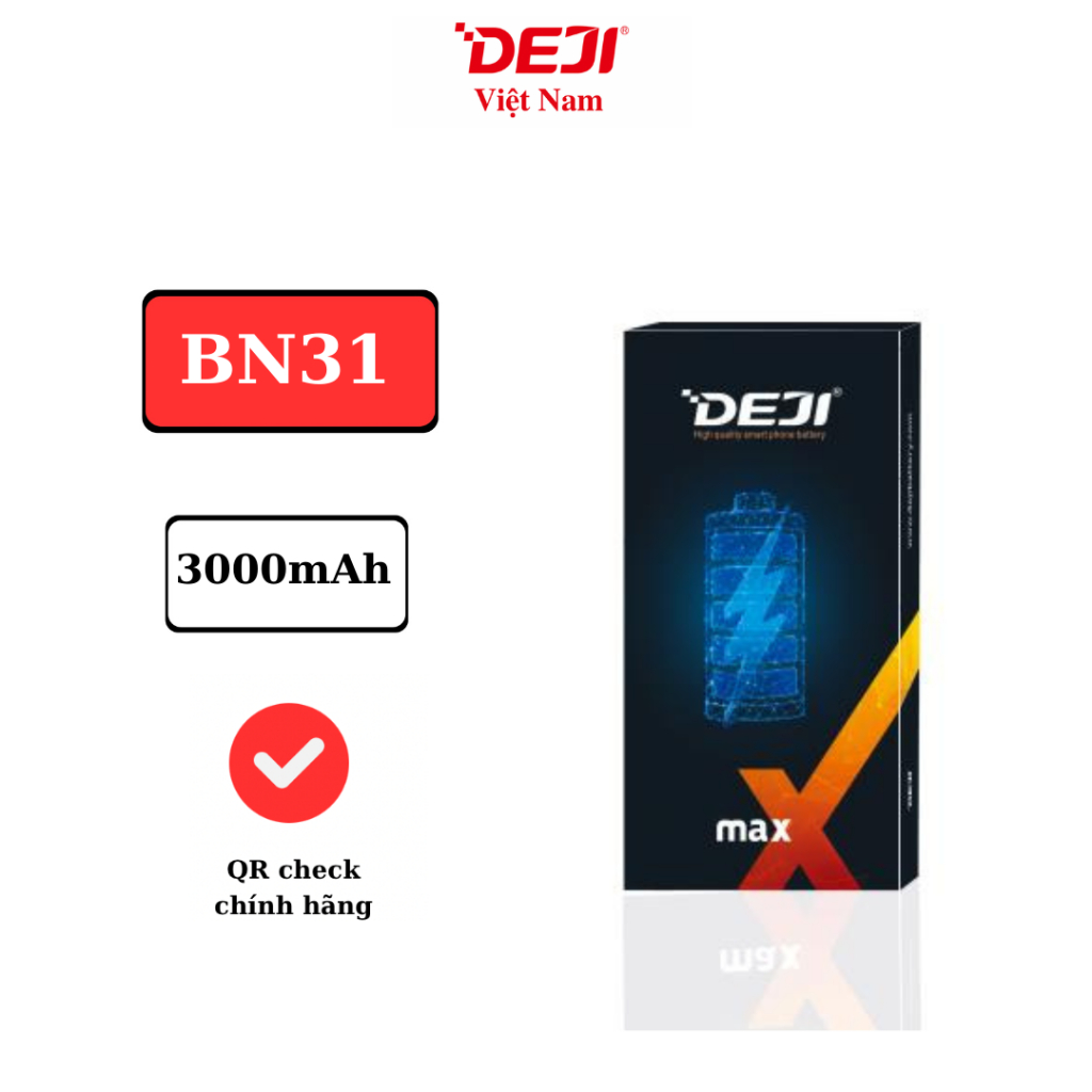 Pin Deji Xiaomi Mi 5X / Mi A1 / Redmi Note 5A / Note 5A Prime / Note 5A Pro (3000mAh) | BN31