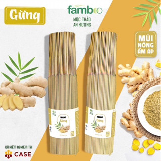 Nhang Gừng Mộc Thảo An Hương thơm dịu | Nhang thơm thờ cúng