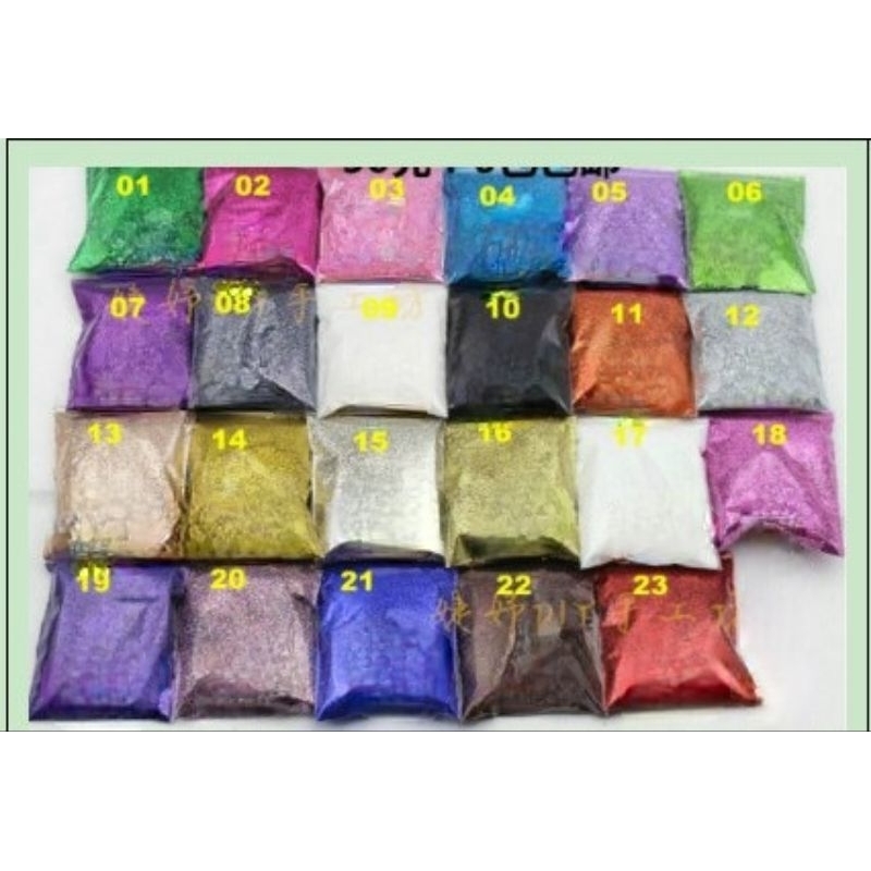 1 kg Bột kim tuyến hạt nhỏ.