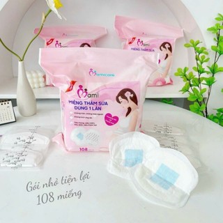  Gói 108 Miếng Lót Thấm Sữa MAMICARE Dùng Một Lần Siêu Thấm Hút Cho Mẹ 
