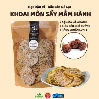  Khoai môn sấy mắm hành giòn tan ăn vặt hàng loại 1 