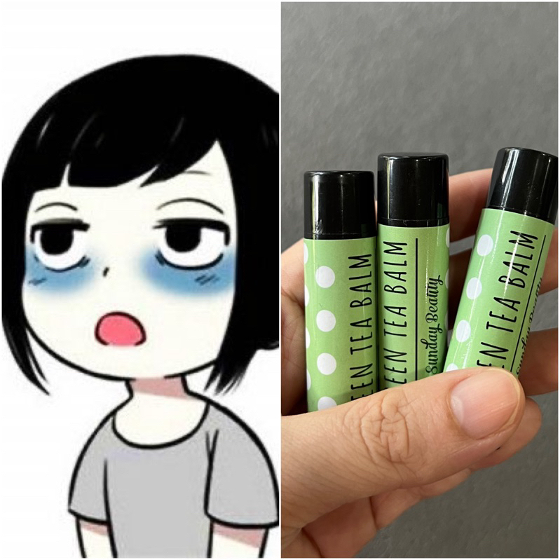 Sáp trà xanh dưỡng mắt