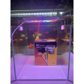 bể cá, hồ cá siêu trong cubic 20, 25, 30cm