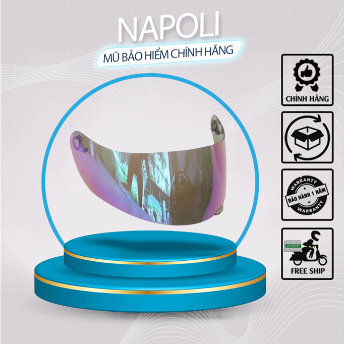 Kính Thay Thế Mũ Bảo Hiểm Fullface GRO - Phù Hợp Mũ ST26, Lật Hàm GRO Mới - Chống Tia UV, Chống Bụi