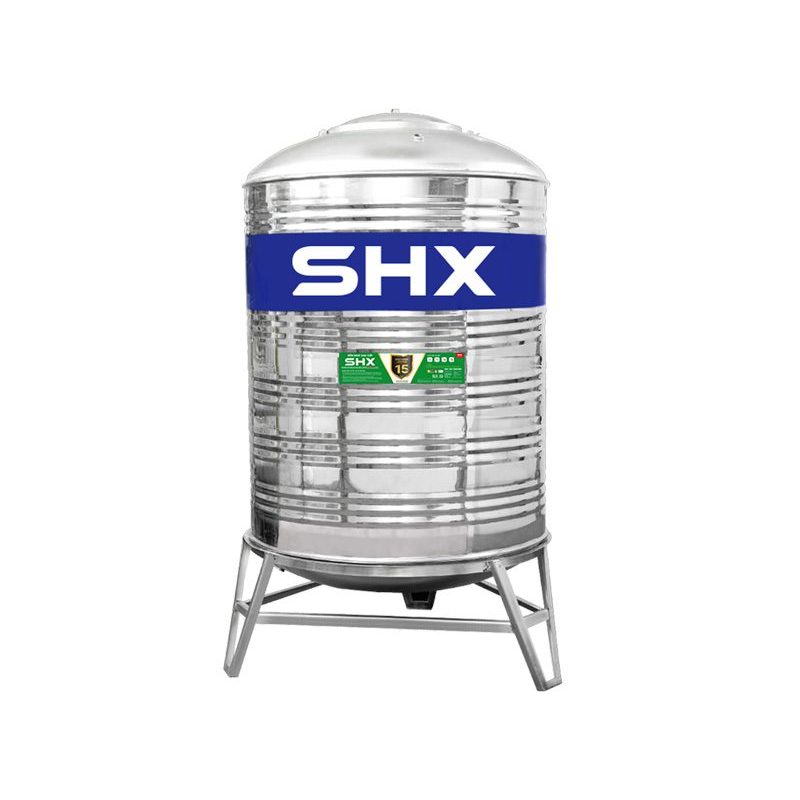 Bồn nước inox SHX đứng (500L, 1000L, 1500L, 2000L), SUS 304 - Chính hãng Tập đoàn Sơn Hà Xanh