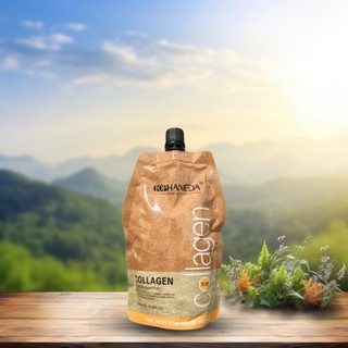 Kem ủ tóc, dầu hấp chứa tinh dầu thiên nhiên phục hồi siêu mềm mượt Tophaneda Color 500ml