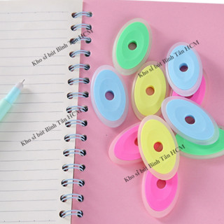Set 4 gôm tẩy elip bôi mực xóa, tẩy mực xóa của bút luyện chữ cho bé tiểu học (viên tẩy mực bôi xóa)