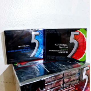 Kẹo cao su không đường No.5 (lẻ 1 thỏi 32g)