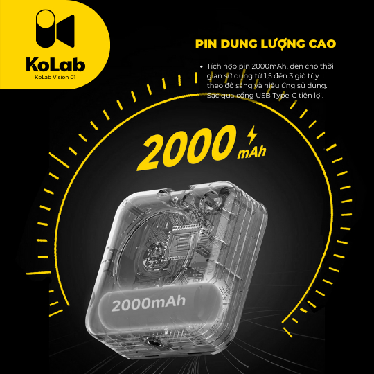 ĐÈN LED ĐA NĂNG CHO CREATOR - Led Light KoLab Vision 01 | BigBuy360 - bigbuy360.vn