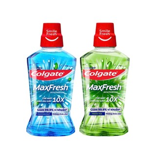 Nước súc miệng Colgate Bạc hà/trà xanh 750ml