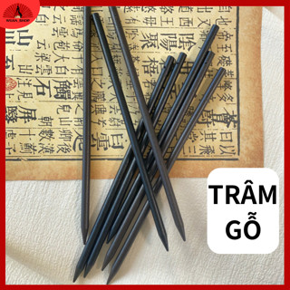  Trâm cài tóc gỗ trâm gỗ cài tóc đơn giản huyền bí cool ngầu phong cách Nhật Bản Trung Hoa 