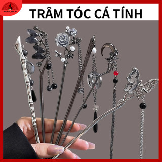  Trâm cài cá tính trâm cài tóc phong cách ma mị nổi bật dành cho nữ phụ kiện cài tóc cosplay 