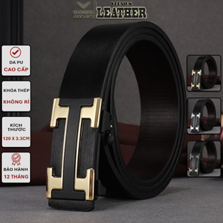 Thắt Lưng Da Nam Mặt Chữ H Khóa Tự Động Giấu Dây BADBIRD - Tự hào thương hiệu Việt Nam!